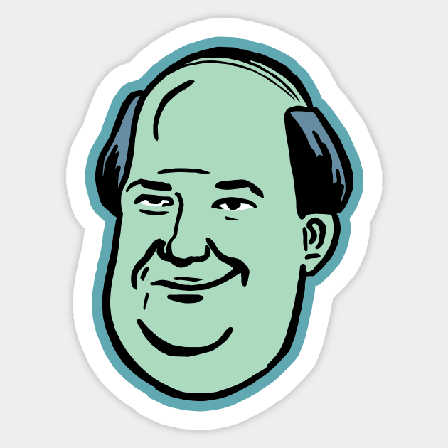 Kevin's Smile Sticker by sombreroinc